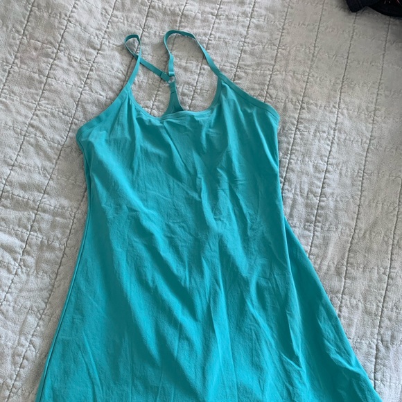 Outdoor voices exercise dress in succulent - Picture 2 of 3